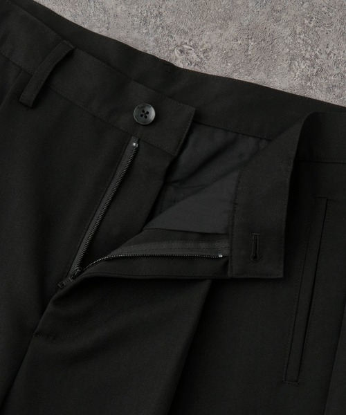 【セール】TRストレッチ タックワイドスラックスパンツ（スラックス）｜MONO-MART（モノマート）