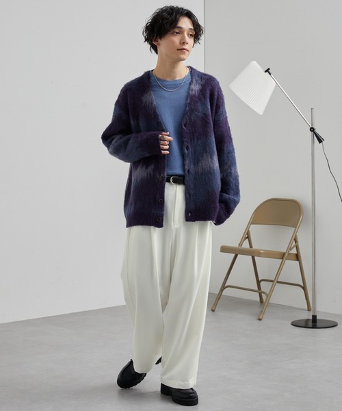 【セール】TRストレッチ タックワイドスラックスパンツ（スラックス）｜MONO-MART（モノマート）