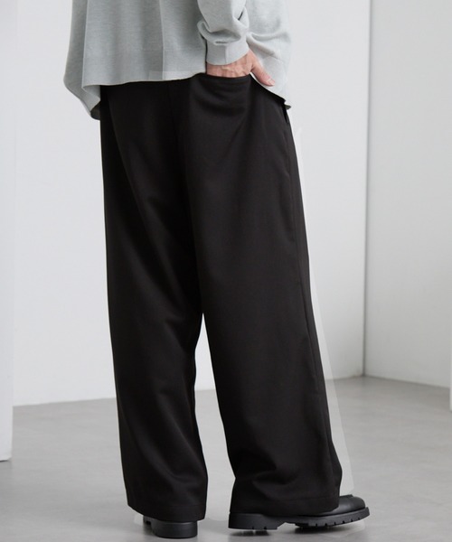【セール】TRストレッチ タックワイドスラックスパンツ（スラックス）｜MONO-MART（モノマート）
