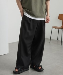MONO-MART（モノマート）の「TRストレッチ タックワイドスラックスパンツ（スラックス）」