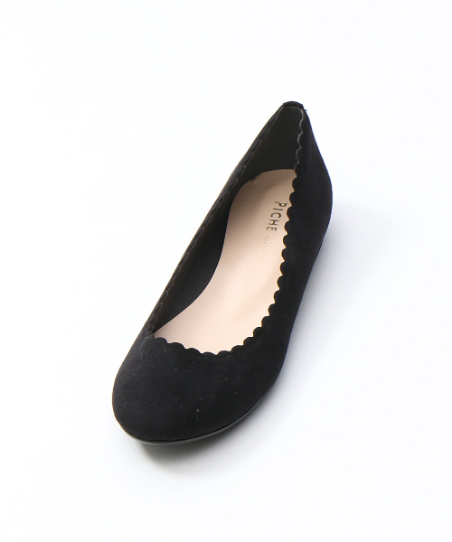 PICHE ABAHOUSE（ピシェ アバハウス）の「【WEB限定】コンフォートフラワーカットパンプス（パンプス・レディース・ネイビー/ブラック/ピンク/レオパード・39/36/37/35/38）」の7枚目の写真