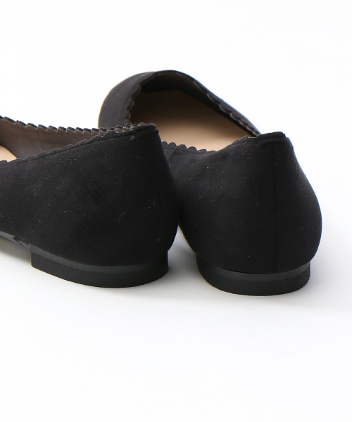 PICHE ABAHOUSE（ピシェ アバハウス）の「【WEB限定】コンフォートフラワーカットパンプス（パンプス・レディース・ネイビー/ブラック/ピンク/レオパード・39/36/37/35/38）」の9枚目の写真