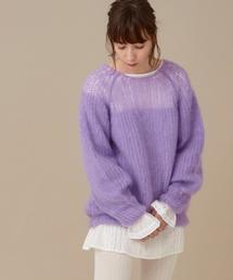 Another Edition | モヘヤフレアスリーブプルオーバー(ニット/セーター)