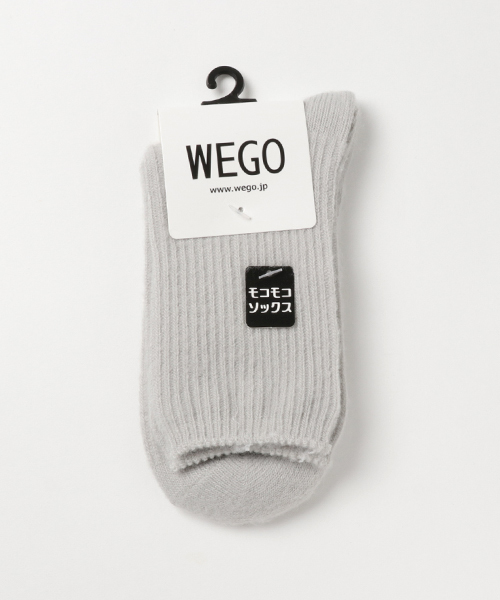 WEGO(ウィゴー)の「WEGO/もこもこソックス(ソックス/靴下・レディース・パープル/ライトグレー/ブラック/ダークグリーン/ホワイト/ライトパープル/グレー/その他1/ブルー/ブラウン/カーキ/サックスブルー/イエロー系その他/その他5/その他4/その他3/キャメル/ワイン/アイボリー/ライトピンク/レッド系その他/マスタード/パープル系その他/ピンク/オレンジ系その他/グリーン系その他/ライトイエロー/レッド/その他2・FREE)」の5枚目の写真