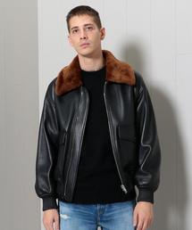 H　BEAUTY&YOUTH UNITED ARROWS | ＜H＞DEERSKN LEATHER G-1 BOMBER JACKET/ｼﾞｬｹｯﾄ(ブルゾン)