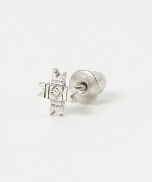 SunKu(サンク)の「39/サンク MST Silver Pierce(ピアス(片耳用)・メンズ・シルバー・FREE)」の3枚目の写真
