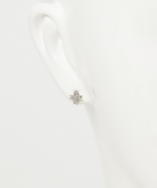 SunKu(サンク)の「39/サンク MST Silver Pierce(ピアス(片耳用)・メンズ・シルバー・FREE)」の4枚目の写真