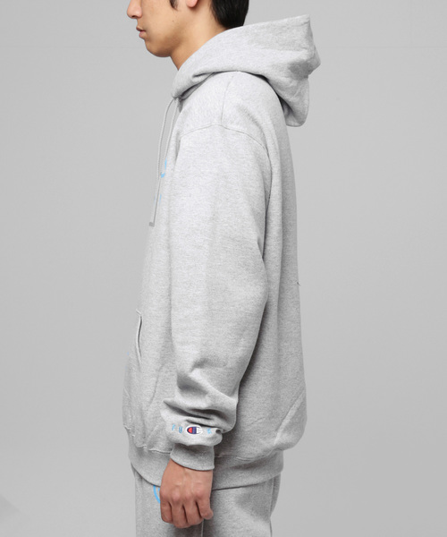 FR2（エフアールツー）の「Team hoodie（パーカー・メンズ・ブラック/杢グレー・S/M/L/XL）」の4枚目の写真