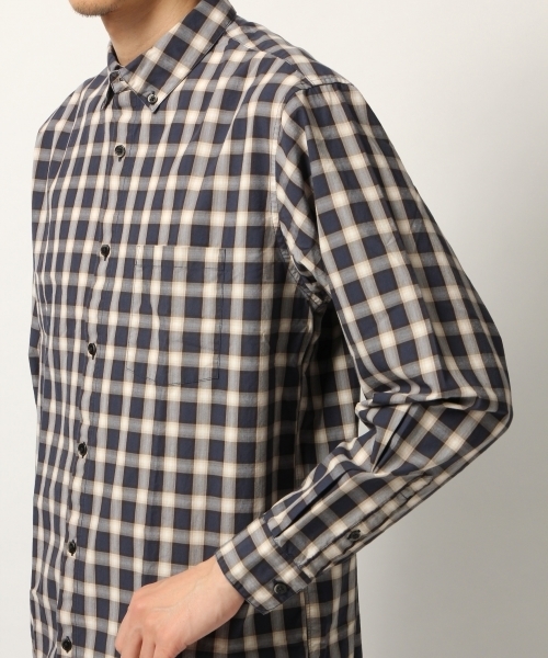 GLOBAL WORK(グローバルワーク)の「アソートチェックシャツ/777088(シャツ/ブラウス・メンズ・ネイビー/ブルー系その他/レッド系その他2・LARGE/X-LARGE/SMALL/MEDIUM)」の6枚目の写真