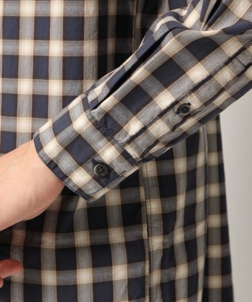 GLOBAL WORK(グローバルワーク)の「アソートチェックシャツ/777088(シャツ/ブラウス・メンズ・ネイビー/ブルー系その他/レッド系その他2・LARGE/X-LARGE/SMALL/MEDIUM)」の9枚目の写真