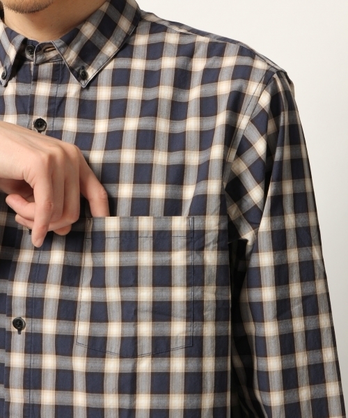 GLOBAL WORK(グローバルワーク)の「アソートチェックシャツ/777088(シャツ/ブラウス・メンズ・ネイビー/ブルー系その他/レッド系その他2・LARGE/X-LARGE/SMALL/MEDIUM)」の14枚目の写真