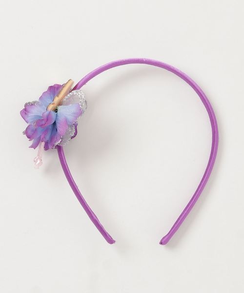 Stompstamp ストンプスタンプ の Pink Poppy ピンク ポピー キラキラ花の妖精カチューシャ Hbt545 Glitter Headband カチューシャ Wear