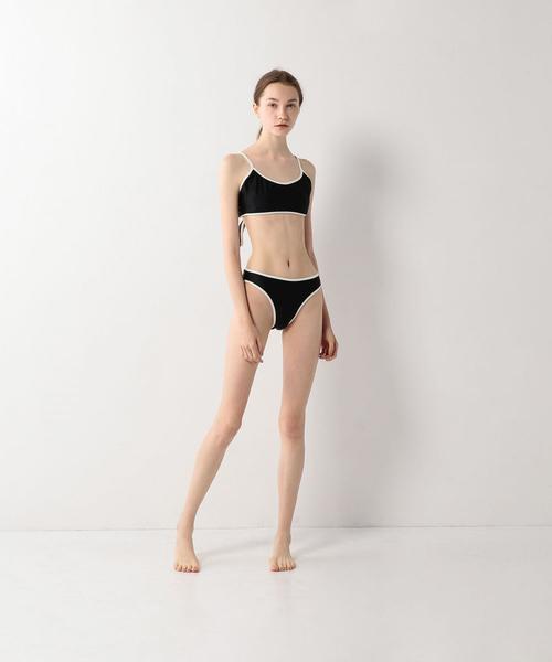 Steven Alan（スティーブンアラン）の「＜NU SWIM＞HIGH CUT BOTTOM/ビキニボトム（水着・レディース・ブラック・SMALL/X-SMALL）」の7枚目の写真