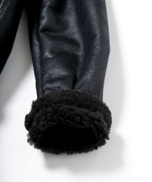 Alpha Industries（アルファインダストリーズ）の「ALPHA INDUSTRIES/別注Ｂ－３　ＭＯＤ（ブルゾン・メンズ・ブラック/ブラウン・SMALL/MEDIUM/LARGE）」の11枚目の写真