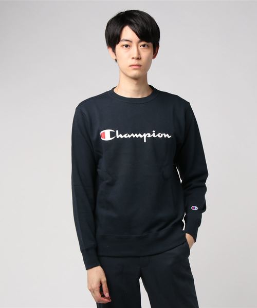 Champion(チャンピオン)の「チャンピオン スウェットトレーナー CREWNECK SWEATSHIRT C3-H004(スウェット・メンズ・グレー/ホワイト/ネイビー/ブラック・S/M/L/LL/3L/SS)」の4枚目の写真