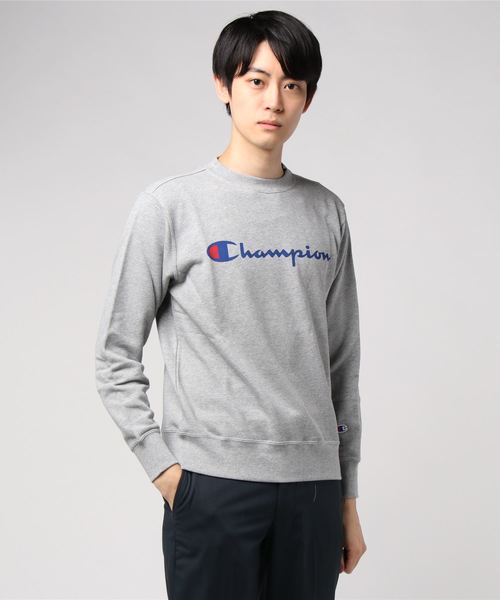 Champion(チャンピオン)の「チャンピオン スウェットトレーナー CREWNECK SWEATSHIRT C3-H004(スウェット・メンズ・グレー/ホワイト/ネイビー/ブラック・S/M/L/LL/3L/SS)」の3枚目の写真