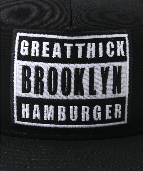 WEGO(ウィゴー)の「WEGO/BROOKLYNキャップ(キャップ・メンズ・ホワイト/ブラック・FREE)」の5枚目の写真