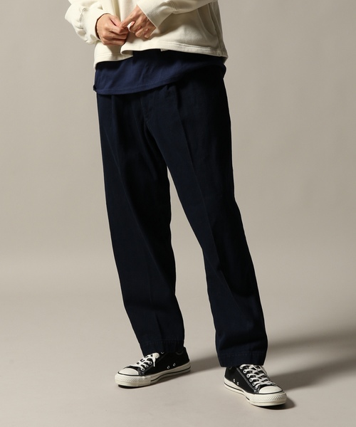 JOURNAL STANDARD(ジャーナルスタンダード)の「13.5OZ デニム 1P トラウザーズ #(デニムパンツ・メンズ・ネイビー/ダークブルー・SMALL/MEDIUM/LARGE)」の1枚目の写真