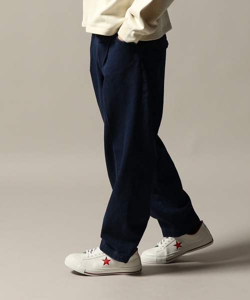 JOURNAL STANDARD(ジャーナルスタンダード)の「13.5OZ デニム 1P トラウザーズ #(デニムパンツ・メンズ・ネイビー/ダークブルー・SMALL/MEDIUM/LARGE)」の2枚目の写真