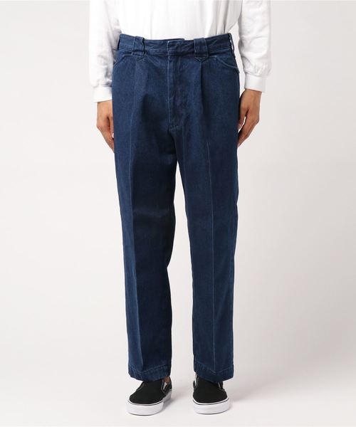JOURNAL STANDARD(ジャーナルスタンダード)の「13.5OZ デニム 1P トラウザーズ #(デニムパンツ・メンズ・ネイビー/ダークブルー・SMALL/MEDIUM/LARGE)」の3枚目の写真