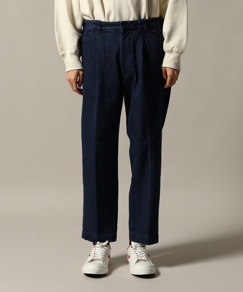 JOURNAL STANDARD(ジャーナルスタンダード)の「13.5OZ デニム 1P トラウザーズ #(デニムパンツ・メンズ・ネイビー/ダークブルー・SMALL/MEDIUM/LARGE)」の5枚目の写真