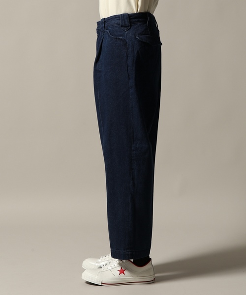 JOURNAL STANDARD(ジャーナルスタンダード)の「13.5OZ デニム 1P トラウザーズ #(デニムパンツ・メンズ・ネイビー/ダークブルー・SMALL/MEDIUM/LARGE)」の6枚目の写真
