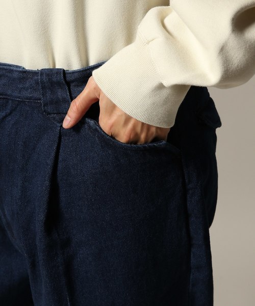 JOURNAL STANDARD(ジャーナルスタンダード)の「13.5OZ デニム 1P トラウザーズ #(デニムパンツ・メンズ・ネイビー/ダークブルー・SMALL/MEDIUM/LARGE)」の8枚目の写真