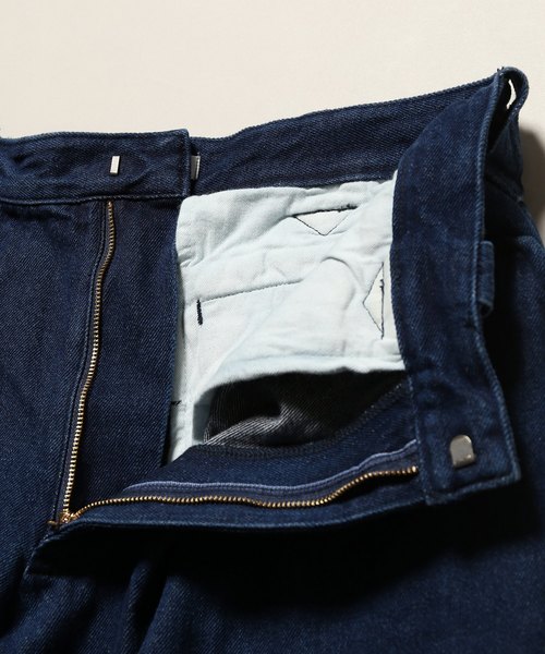 JOURNAL STANDARD(ジャーナルスタンダード)の「13.5OZ デニム 1P トラウザーズ #(デニムパンツ・メンズ・ネイビー/ダークブルー・SMALL/MEDIUM/LARGE)」の9枚目の写真