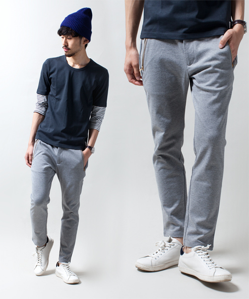 NANO universe(ナノユニバース)の「relaxJerseyジョッパーズ(その他パンツ・メンズ・グレー/チャコール/ブラック・SMALL/MEDIUM/LARGE/X-LARGE)」の2枚目の写真