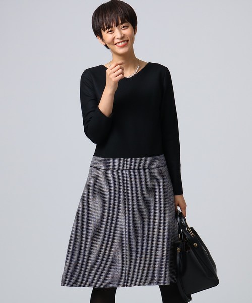 セール Untitled アンタイトル のワンピース フローレンスツィード切り替えワンピース 153 18 02 をセール 価格で購入できます Untitled ワンピース ワンピース フローレンスツィード切り替えワンピース ワンピース Untitled アンタイトル の