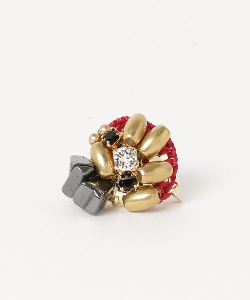 〈H.coat/アッシュコート〉HANDMADE LAPEL PIN/ハンドメイド ラペルピン（ブローチ/コサージュ）｜H.coat（アッシュコート）