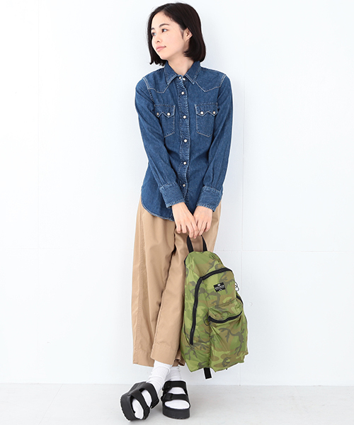 BEAMS BOY（ビームスボーイ）の「orslow / Western Shirts（シャツ/ブラウス・レディース・インディゴブルー・ONE SIZE）」の15枚目の写真
