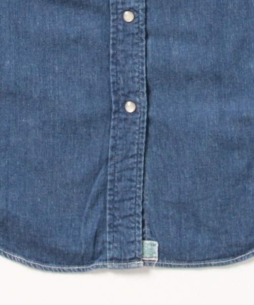 BEAMS BOY（ビームスボーイ）の「orslow / Western Shirts（シャツ/ブラウス・レディース・インディゴブルー・ONE SIZE）」の13枚目の写真
