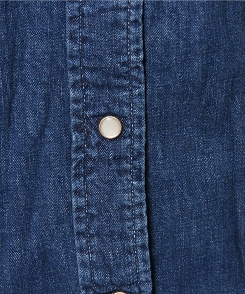 BEAMS BOY（ビームスボーイ）の「orslow / Western Shirts（シャツ/ブラウス・レディース・インディゴブルー・ONE SIZE）」の11枚目の写真