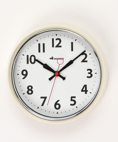 DULTON（ダルトン）の「WALL CLOCK/掛け時計（掛け時計・メンズ・ブラック/グレー/レッド/アイボリー/セージグリーン・FREE）」の6枚目の写真