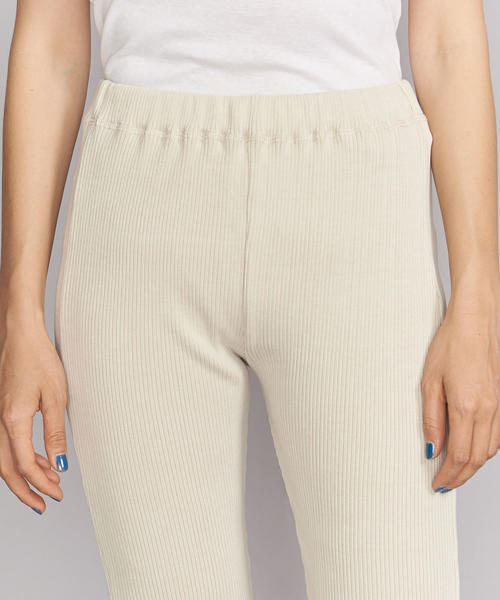 BEAUTY&YOUTH UNITED ARROWS（ビューティーアンドユースユナイテッドアローズ）の「BY コットンリブ ピグメントパンツо（その他パンツ・レディース・ダークグレー/ベージュ/オフホワイト/その他1/その他2/その他3・FREE）」の20枚目の写真