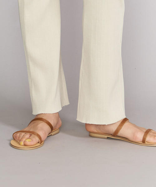 BEAUTY&YOUTH UNITED ARROWS（ビューティーアンドユースユナイテッドアローズ）の「BY コットンリブ ピグメントパンツо（その他パンツ・レディース・ダークグレー/ベージュ/オフホワイト/その他1/その他2/その他3・FREE）」の13枚目の写真