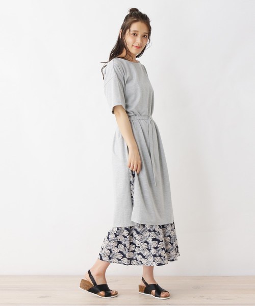 セール 2点セット 綿tシャツワンピース スカートセット ワンピース Cutie Blonde キューティーブロンド のファッション通販 Zozotown