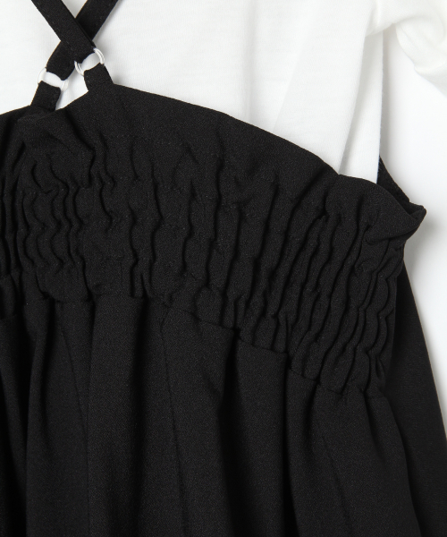 GLOBAL WORK（グローバルワーク）の「【キッズ】2SETフレアキャミワンピース半袖/841096（ワンピース・キッズ・ブラック/ダークブラウン/その他・SMALL/MEDIUM/LARGE/X-LARGE/XX-LARGE）」の12枚目の写真