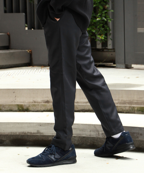 JOURNAL STANDARD（ジャーナルスタンダード）の「ワンタックイージーパンツ（その他パンツ・メンズ・ブラック/チャコール・マルチサイズ）」の2枚目の写真