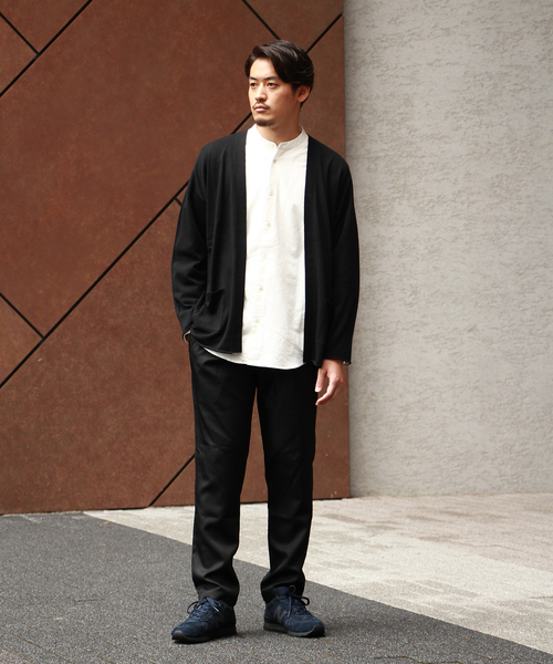 JOURNAL STANDARD（ジャーナルスタンダード）の「ワンタックイージーパンツ（その他パンツ・メンズ・ブラック/チャコール・マルチサイズ）」の4枚目の写真