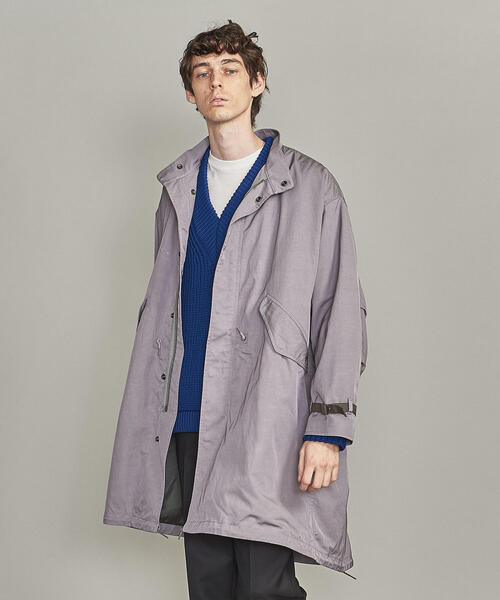 BEAUTY&YOUTH UNITED ARROWS(ビューティーアンドユースユナイテッドアローズ)の「BY レーヨン コットン フィッシュテール コート(モッズコート・メンズ・ブラック/オリーブ/ライトグレー・XL/M/S/L)」の13枚目の写真