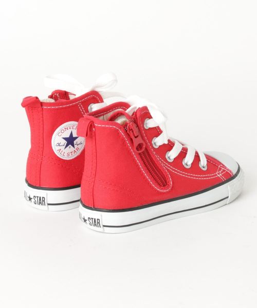 CONVERSE(コンバース)の「CHILD ALL STAR N Z HI チャイルド オールスター N Z H(スニーカー・キッズ・レッド・22.0cm/16.0cm/17.0cm/18.0cm/19.0cm/20.0cm/21.0cm/15.0cm)」の2枚目の写真