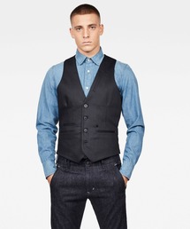 G-STAR RAW MEN'S�i�W�[�X�^�[���D �����Y�j�́uTuxedo Waistcoat�i�e�[���[�h�W���P�b�g�j�v