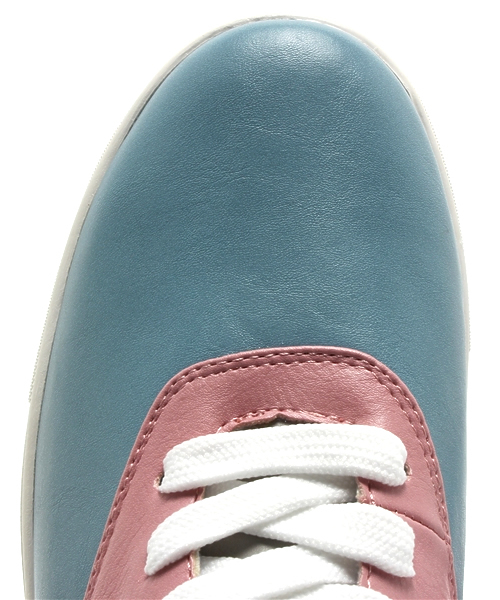 one after another NICE CLAUP（ワンアフターアナザーナイスクラップ）の「【ナイスクラップ】ハイカットスニーカー（スニーカー・レディース・マルチ/オフホワイト/ネイビー・LARGE/MEDIUM/SMALL）」の6枚目の写真