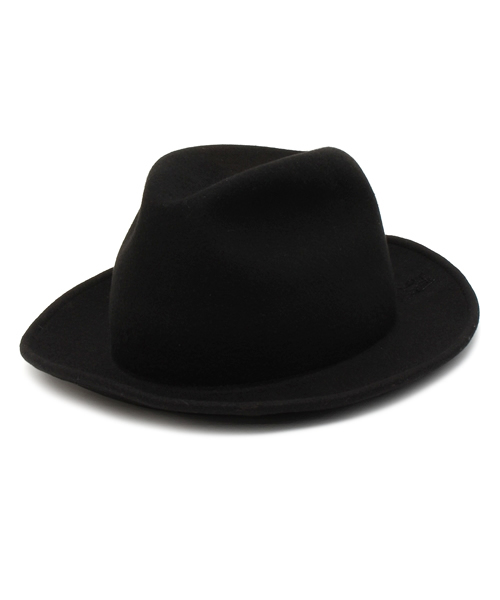 MASACA HAT(マサカハット)の「MASACA HAT / ウール フェルト シンプルハット(ハット・メンズ・ライトグレー/ブラック・M(58.5))」の1枚目の写真
