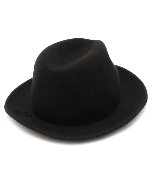MASACA HAT(マサカハット)の「MASACA HAT / ウール フェルト シンプルハット(ハット・メンズ・ライトグレー/ブラック・M(58.5))」の5枚目の写真