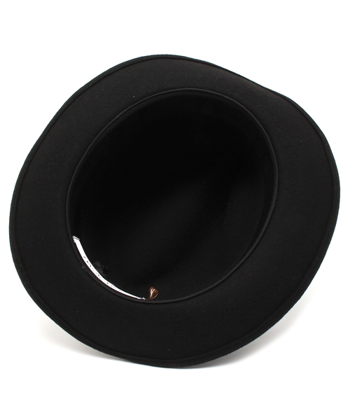 MASACA HAT(マサカハット)の「MASACA HAT / ウール フェルト シンプルハット(ハット・メンズ・ライトグレー/ブラック・M(58.5))」の7枚目の写真