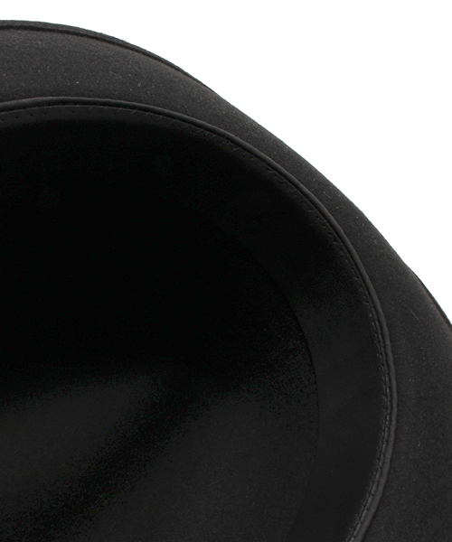 MASACA HAT(マサカハット)の「MASACA HAT / ウール フェルト シンプルハット(ハット・メンズ・ライトグレー/ブラック・M(58.5))」の8枚目の写真