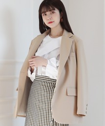 by muni:r�i�o�C���j�[���j�́u2�{�^���Z�~�I�[�o�[�V���G�b�g �x�[�V�b�N�W���P�b�g�i�e�[���[�h�W���P�b�g�j�v